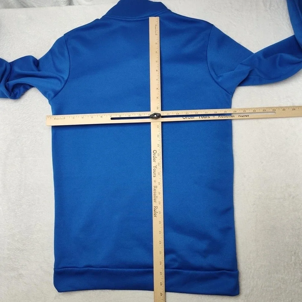 Nike Sweatshirt‎ Mens S Blue 1/4 Zip Pullover Mock Neck Dri-FIT CU6217-480